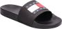 TOMMY JEANS Slippers FLAG POOL SLD ESS zomerschoen slippers met gekleurde logovlag - Thumbnail 1