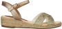 Tommy Hilfiger Sleehaksandaaltjes WEDGE ROPE SANDAL PLATINUM met glitter - Thumbnail 3