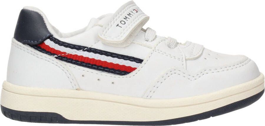 Tommy Hilfiger sneakers wit Jongens Imitatieleer 28 - Foto 2