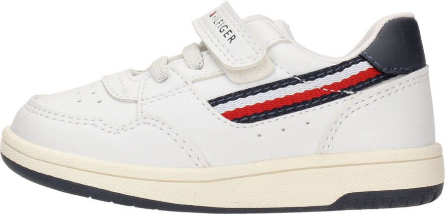 Tommy Hilfiger sneakers wit Jongens Imitatieleer 24 - Foto 3