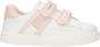 Tommy Hilfiger Klittenband Sneaker Meisjes Wit roze - Thumbnail 1