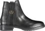 Tommy Hilfiger Hardware On Belt Flat Boot FW0FW05967 BDS Vrouwen Zwart Chelsea laarzen - Thumbnail 2