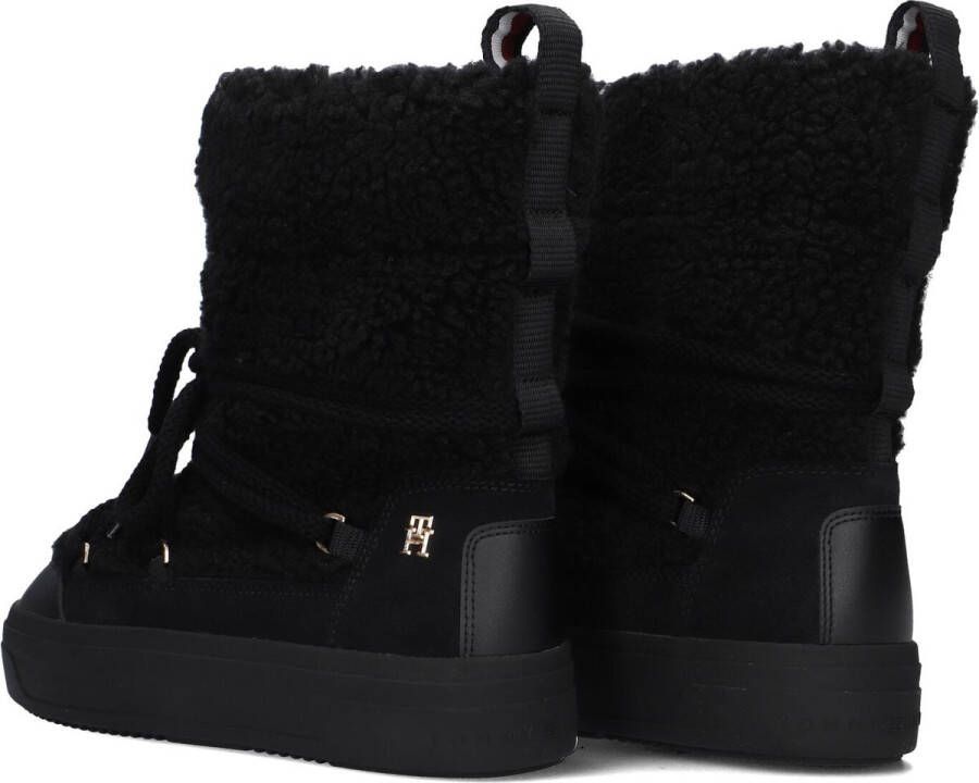 Tommy Hilfiger Lace-up Snowboot Boots Dames Zwart