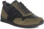 Tommy Hilfiger Leather Runner TJM Essentials Heren Sneakers Zwart - Thumbnail 1
