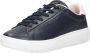 Tommy Hilfiger Lowcut Leather Cupsole Veterschoenen Laag blauw - Thumbnail 1