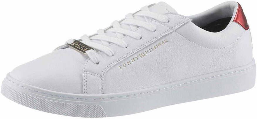 Tommy Hilfiger Metallic Back Lace-Up Sneakers Dames Rwb