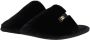 Tommy Hilfiger Pantoffel van imitatiebont met logo - Thumbnail 1