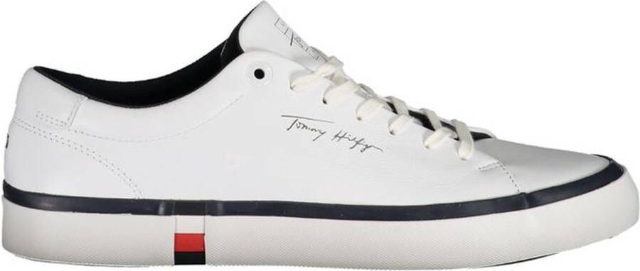 Tommy Hilfiger Polyester Sneaker Met Contrasterende Details En Logo