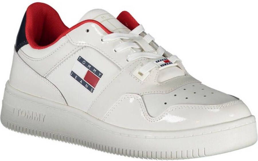 Tommy Hilfiger Polyester Sportsneaker Met Contrasterende Details En Logo