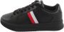 Tommy Hilfiger Sneakers ICON COURT LTH STRIPES veterschoenen vrijetijdsschoen lage schoen met gewatteerde schaprand - Thumbnail 4