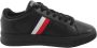 Tommy Hilfiger Sneakers ICON COURT LTH STRIPES veterschoenen vrijetijdsschoen lage schoen met gewatteerde schaprand - Thumbnail 8