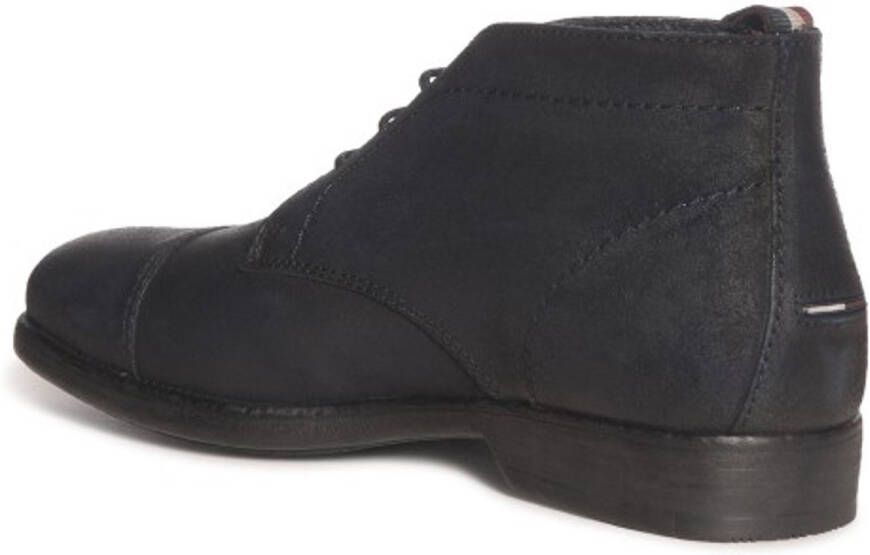 Tommy Hilfiger signature boot veterschoenen heren blauw fm0fm03797-dw5 desert sky