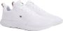 Tommy Hilfiger Sneakers CORPORATE KNIT RIB RUNNER met zijlogo-vlag vrijetijdsschoen lage schoen veterschoen - Thumbnail 1