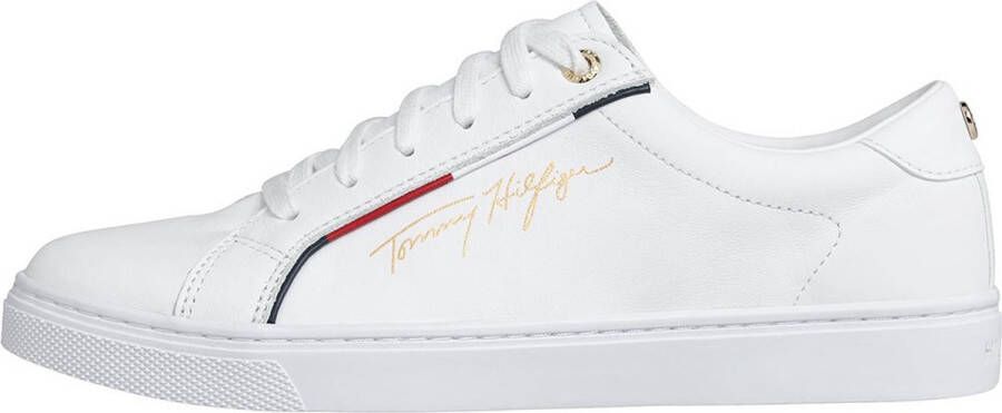 Tommy Hilfiger Signature Sneakers Wit Vrouw