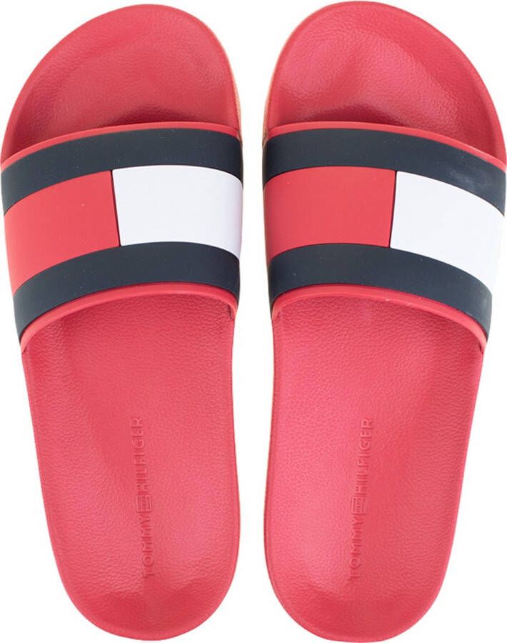 Tommy Hilfiger slippers essential flag rood