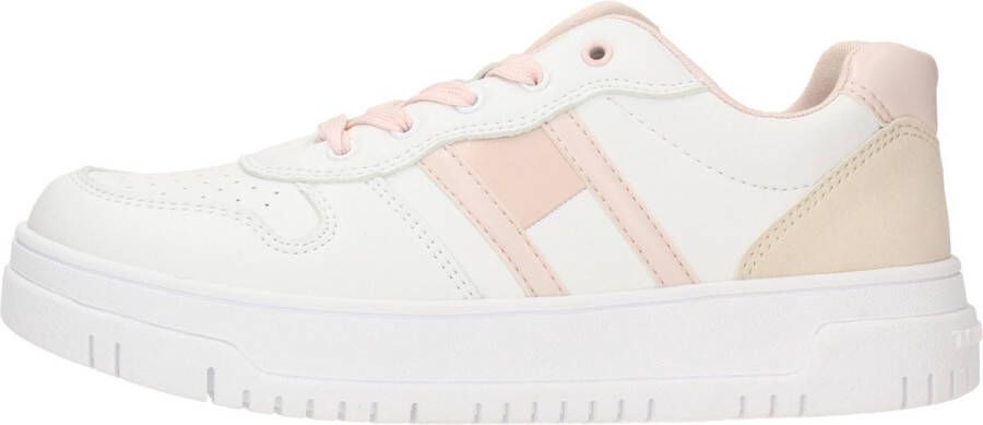 Tommy Hilfiger Sneaker Meisjes Wit roze