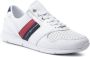 Tommy Hilfiger Metallic Back Lace-up Sneakers Wit Vrouw - Thumbnail 14