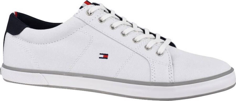 Tommy Hilfiger Sneakers H2285ARLOW 1D met zijlogo-vlag vrijetijdsschoen lage schoen veterschoen