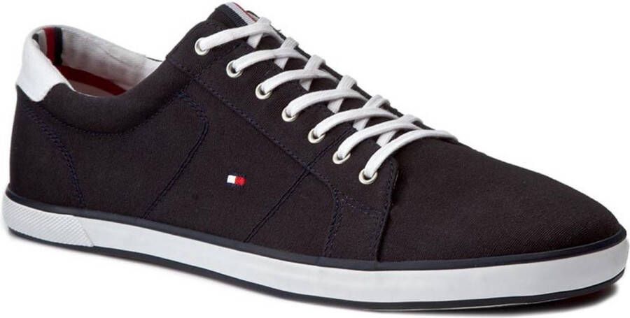 Tommy Hilfiger Heren Sneakers Herfst Winter Collectie 100% Katoen Blue Heren