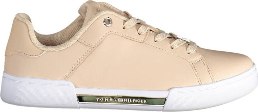 Tommy Hilfiger Sneakers met labeldetails in metallic - Foto 1
