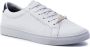 Tommy Hilfiger Metallic Back Lace-up Sneakers Wit Vrouw - Thumbnail 1