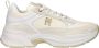 TOMMY HILFIGER Lage Sneakers Dames Th Chunky Feminine Maat: 37 Materiaal: Leer Kleur: Wit - Thumbnail 2