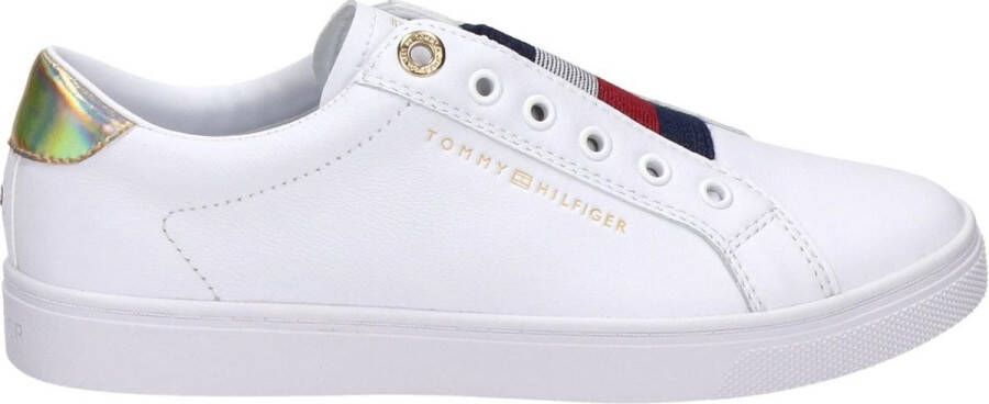 Tommy Hilfiger Sport Tommy Hilfiger dames sneaker. Wit