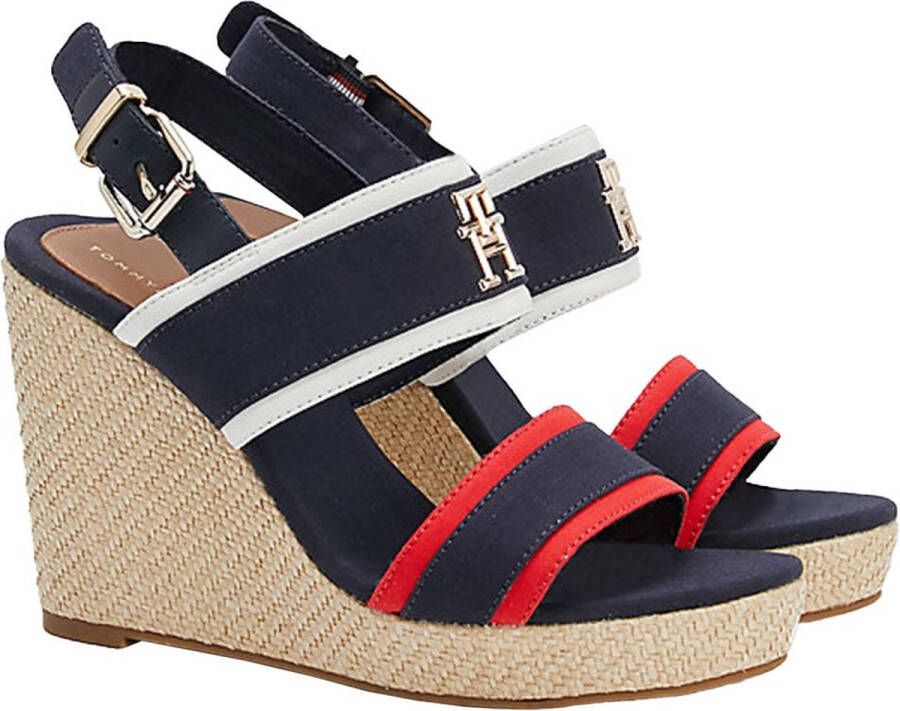 Tommy Hilfiger Sport Tommy Hilfiger Feminine Wedge dames sleehak Blauw