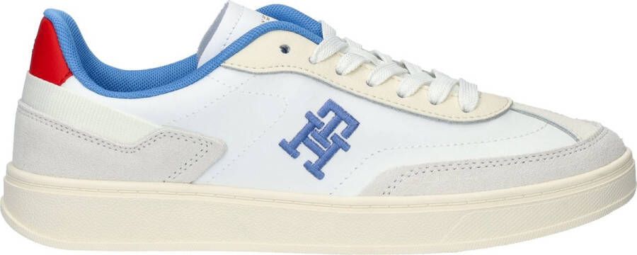 Tommy Hilfiger Plateausneakers TH HERITAGE COURT SNEAKER met th-logo-borduurwerk vrijetijdsschoen halfhoge schoen veterschoen - Foto 2