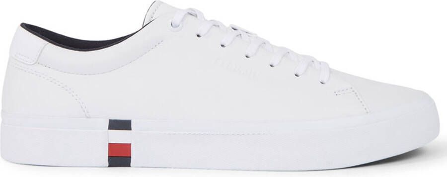 Tommy Hilfiger Sport Tommy Hilfiger Modern Vulcanized Corporate heren sneaker Wit