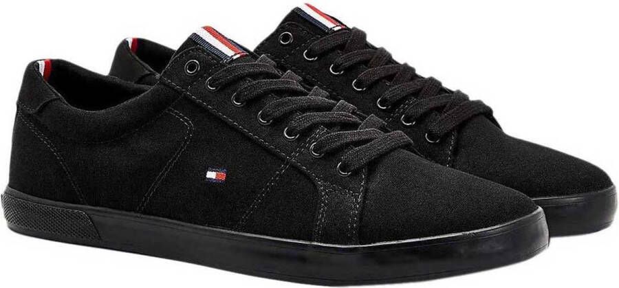 Tommy Hilfiger Sneakers H2285ARLOW 1D met zijlogo-vlag vrijetijdsschoen lage schoen veterschoen