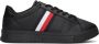 Tommy Hilfiger Lage Sneakers Supercup Zwart Leer Black Heren - Thumbnail 2