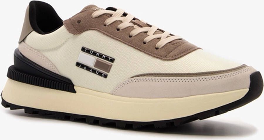 Tommy Hilfiger Technical Evolve heren sneakers Beige Uitneembare zoo