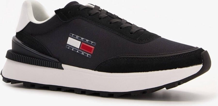 Tommy Hilfiger Technical Evolve heren sneakers Zwart Uitneembare zoo