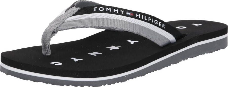 Tommy Hilfiger Teenslippers Mellie 13 zomerschoen slippers poolslippers met logo op de loopzool