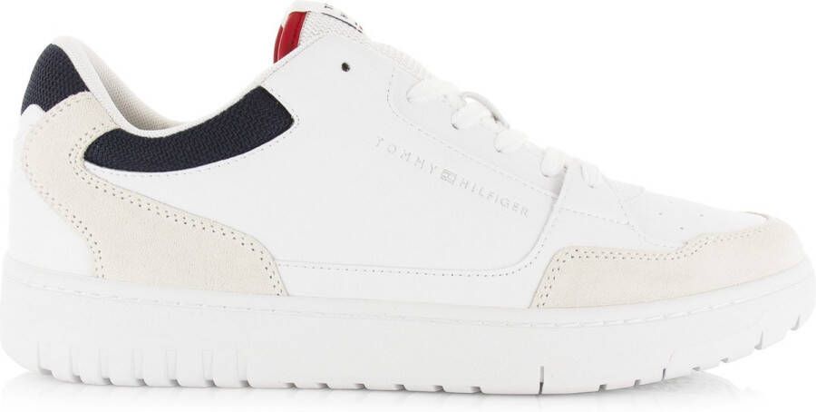 Tommy Hilfiger Sport Tommy Hilfiger TH Basket Core heren sneaker Wit - Foto 4