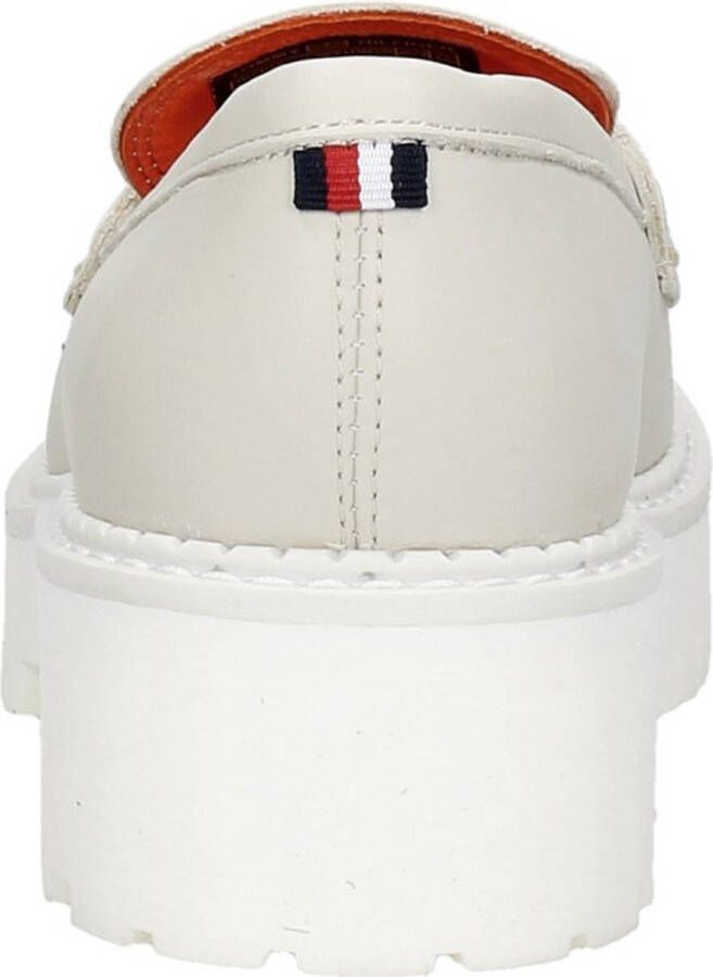 Tommy Hilfiger TH Chain Chunky Loafer Moccasin gebroken wit