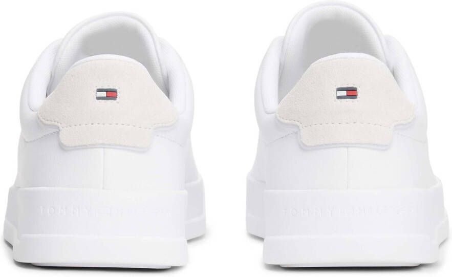 Tommy Hilfiger Th Court Lth Detail Sneakers Streetwear Volwassen