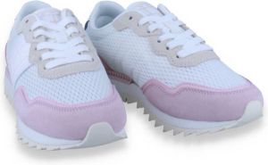 Tommy Hilfiger TH Dames Sneaker Retro Evolve Misty Pink WIT 37