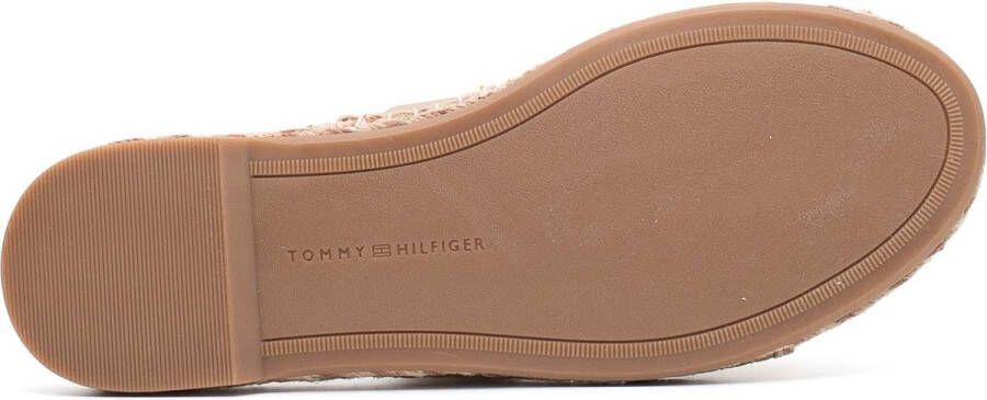Tommy Hilfiger Th Gouden Platte Sandalen Streetwear Vrouwen