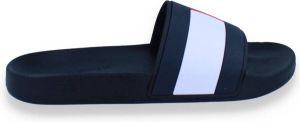 Tommy Hilfiger Badslippers RUBBER TH FLAG POOL SLIDE super geschikt voor bad en strand