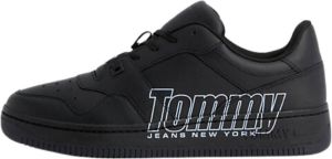 Tommy Hilfiger TJM BASKET LOGO TJM Basket Logo Sneakers Laag Zwart