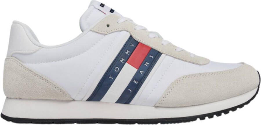 Tommy Hilfiger TJM Runner Casual Essential Sneaker Heren Wit