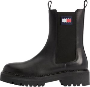 Tommy Hilfiger TJW Urban Chelsea Boots Dames Zwart