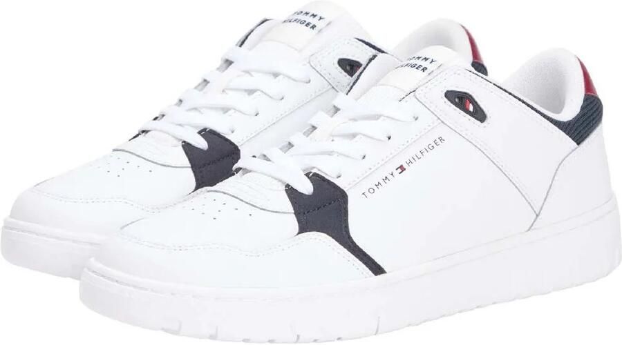 Tommy Hilfiger Sneakers TH BASKET CORE LITE LTH MIX vrijetijdsschoen lage schoen veterschoen met logo-opdruk - Foto 2