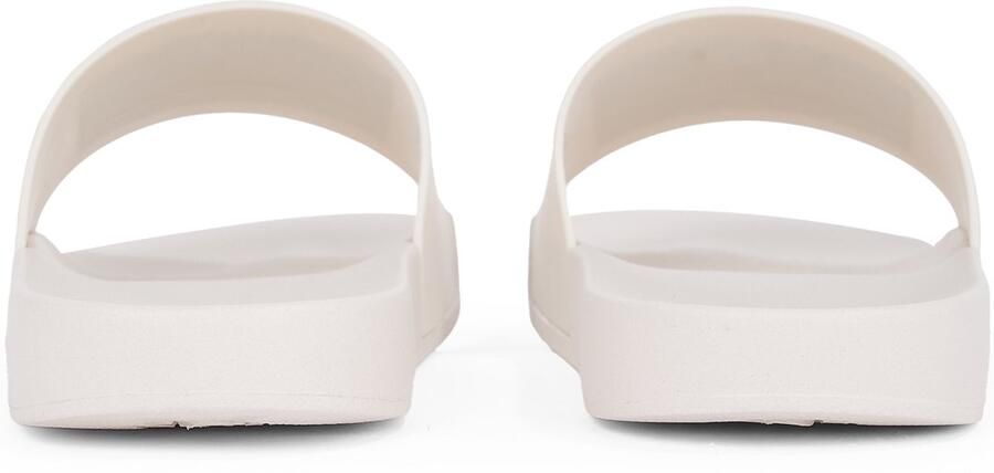 TOMMY JEANS Badslippers POOL SLIDE ESS zomerschoen badschoens slippers met opvallende logo-vlag