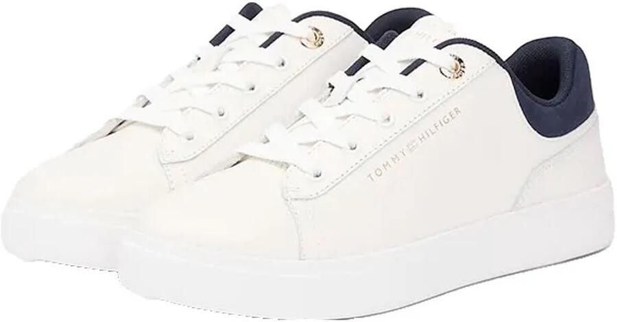 Tommy Hilfiger Casual Cupsole Schoenen Wit Vrouw