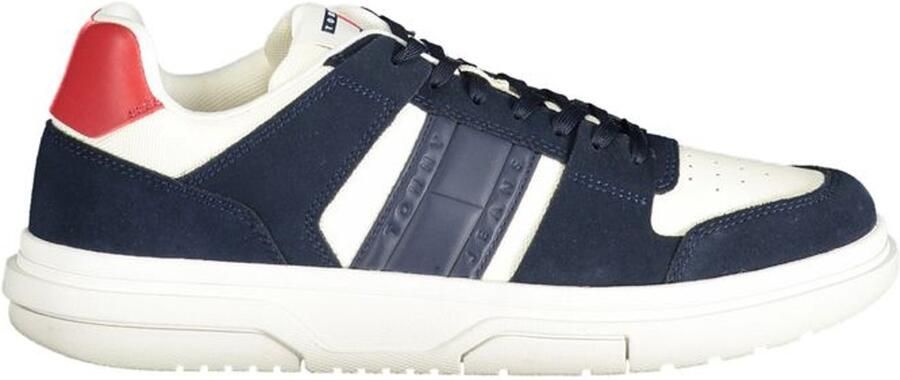 TOMMY JEANS Sneakers THE BROOKLYN MIX MAT. vrijetijdsschoen lage schoen veterschoen met zijlogo