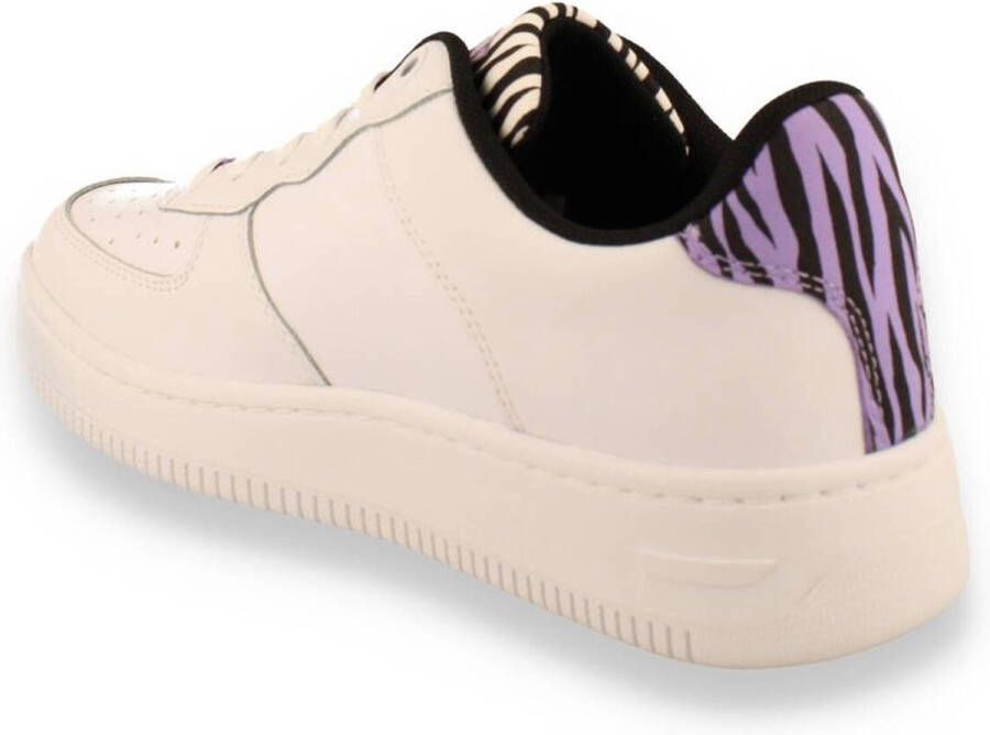 TOMMY JEANS NU 21% KORTING Sneakers met sleehak WMNS BASKET WILD ANIMAL CUPSOLE met contrastbeleg in zebra look - Foto 5