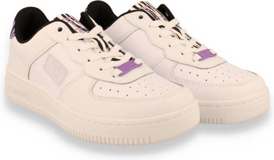 TOMMY JEANS NU 21% KORTING Sneakers met sleehak WMNS BASKET WILD ANIMAL CUPSOLE met contrastbeleg in zebra look - Foto 10